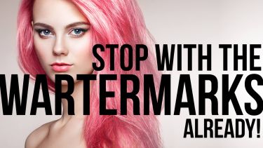 You shouldnnt watermark your photos