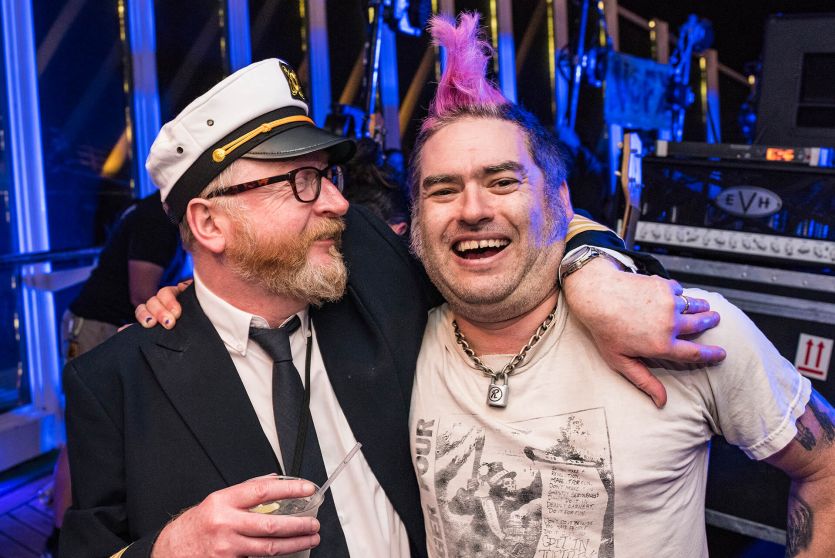 Dave King and Fat Mike 